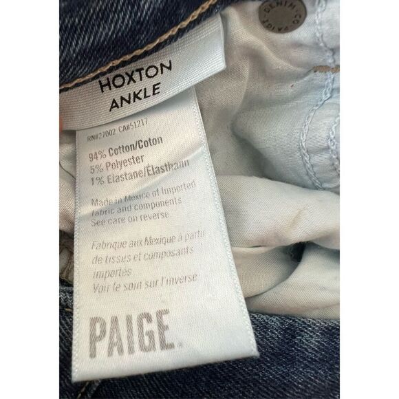 PAIGE HOXTON ANKLE PEG JEAN  size 26 - Picture 8 of 11